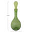 Carafe ronde en verre avec bouchon