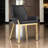     Pangea Home Hudson Tufted Upholstered Arm Chair - Dining Chairs Set of 2 – Modern Upholstered Accent Chairs for Kitchen, Dining Room, Living, or Breakfast - Gray Velvet with Gold Legs-33064611-33064610