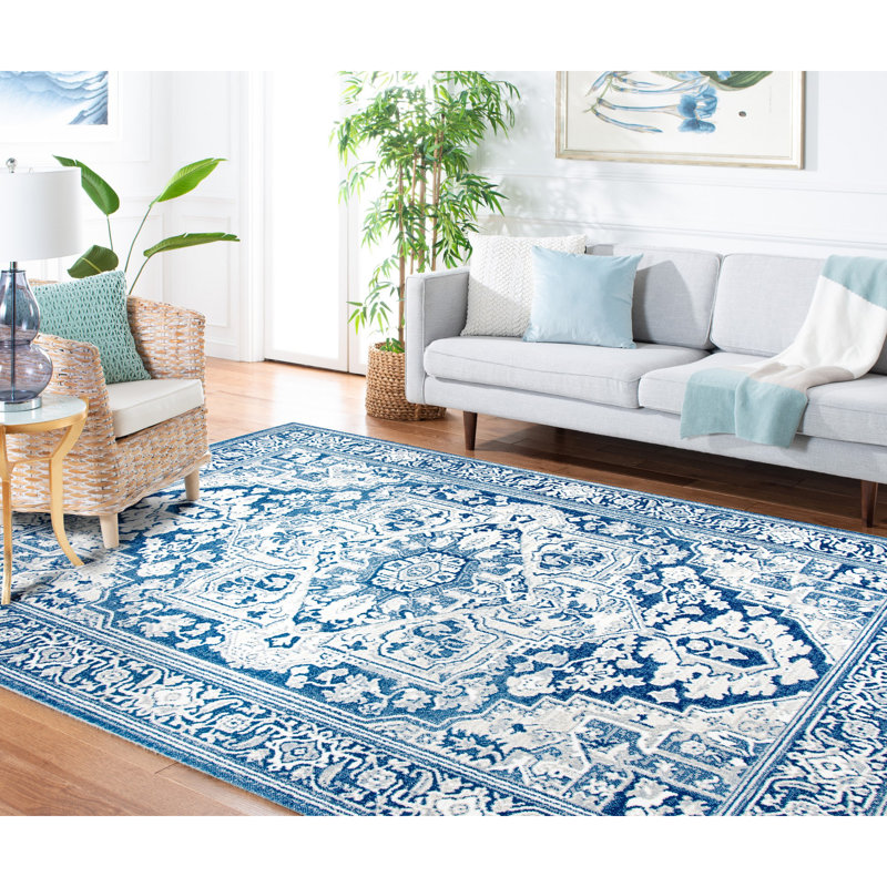 Belmont Performance Southwestern Rug, Round 6'7"