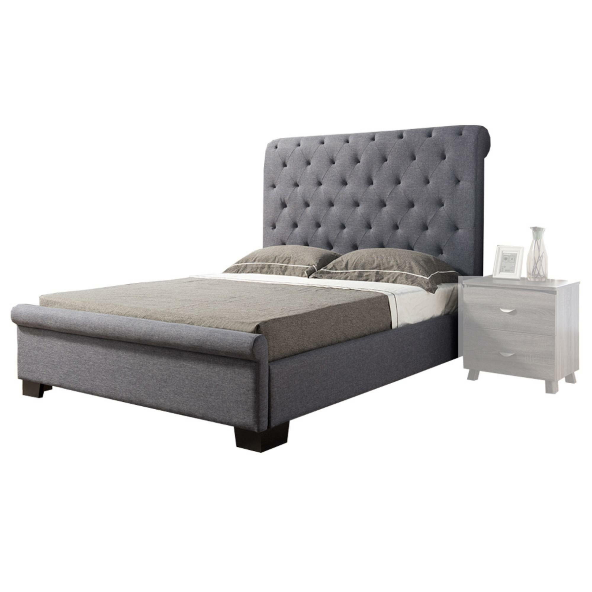 Rosdorf Park Villeda Upholstered Standard Bed & Reviews