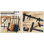 5 Multi Guitar Stand Rack Thick Rubber Padding Black 5 Holder