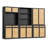 141"W Kitchen Pantry Cabinet, Kitchen Hutch Sideboard, Buffet Cabinet Wood Kitchenware Server