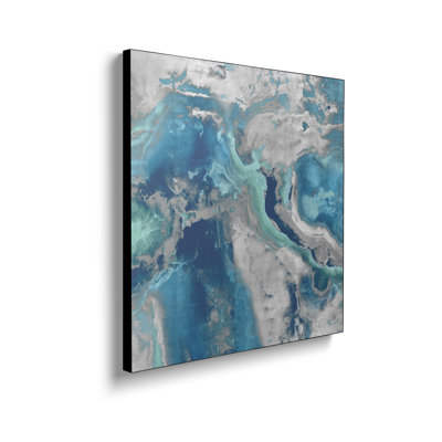 Reproduction d'art sur toile en métal «Stepperix» par Danielle Carson