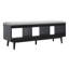 Banc de rangement en bois avec tablettes-1965268459