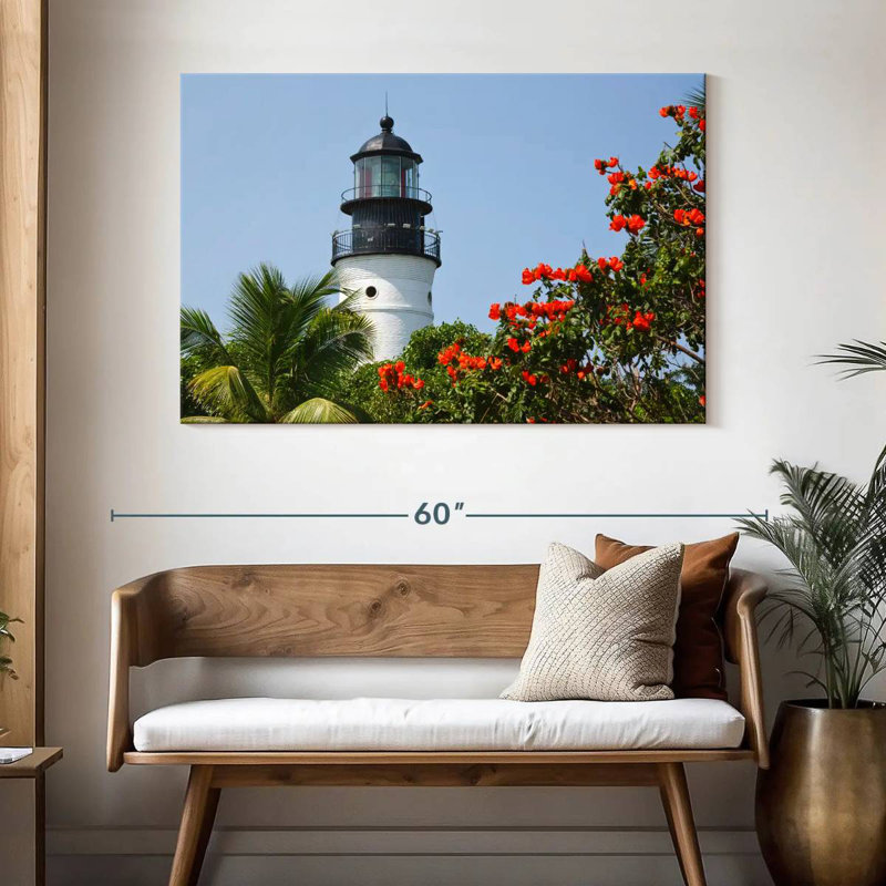 Lilie, phare emblématique de Key West, H 32 po x l 48 po