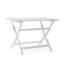 Table d'extérieur 43,5 po - pliante, idéale pour la vie et pour recevoir