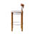 Nikko Bar Stool – Beige/Brown