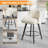Modern Fabric Upholstered Swivel Bar Stool-415297988-415297986