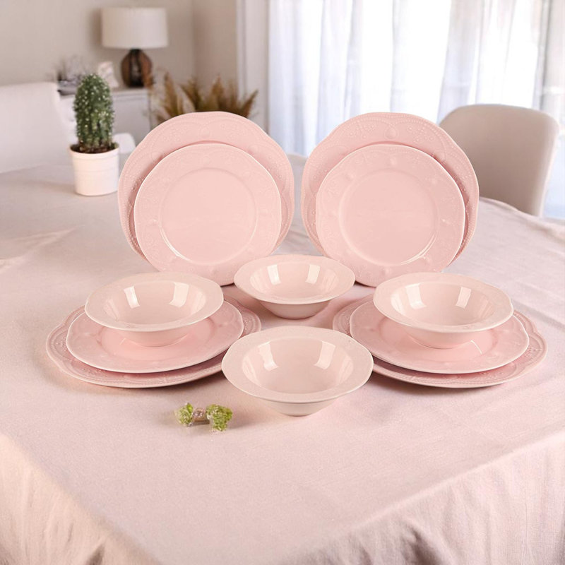 Ensemble de vaisselle 12 pièces Elegant