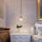 1-Light Globe Mini Pendant -618759508