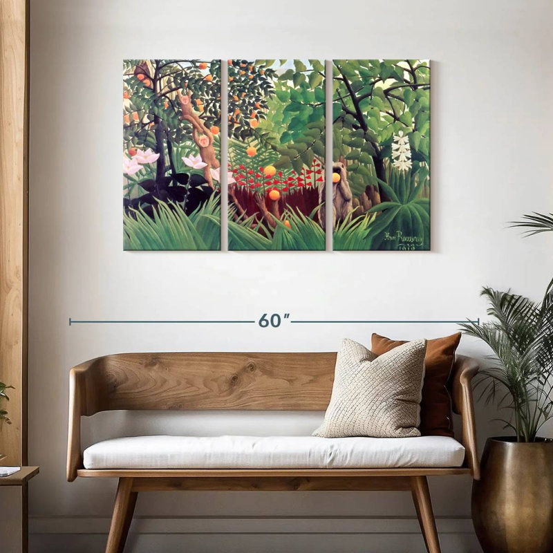 Alvord Exotic Landscape 1910, 28" H x 45" W
