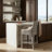 Upholstered Counter Stool with Solid Wood Frame-1641417580-1641417555