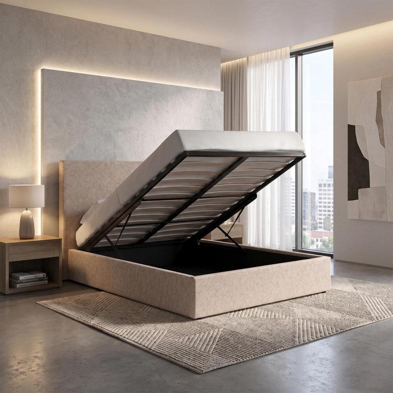 Upholstered Ottoman Bed