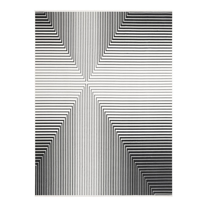 Kanoi Geometric Indoor Rug, Rectangle 9' x 12'