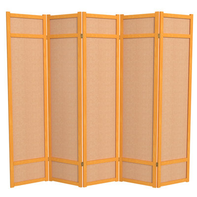 Paravent en jute 6 pi Clarke