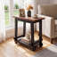 Table d'appoint en bois massif avec rangement-1118199653