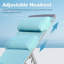 Ensemble de chaises longues de patio, chaises longues de piscine réglables en aluminium 3 pièces avec fauteuil inclinable PVC-coated polyester-256005665