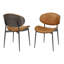 Chaise de salle à manger rembourrée Schrader-629427713