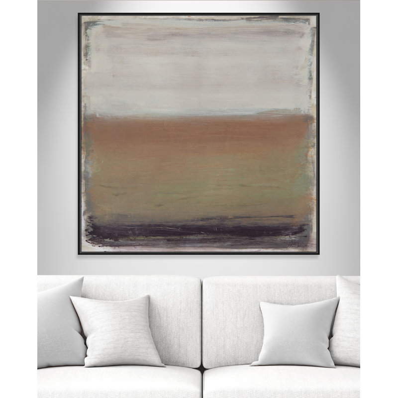 «Alana Arizona Print» par, H 46,5 po x l 46,5 po, Noir