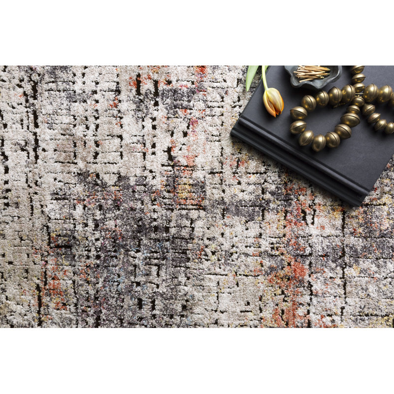 Hanfried Abstract Indoor Rug, Rectangle 12' x 15'