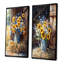 Assortiment de fleurs et fleurs du champ I - décoration murale florale 2 panneaux-1844049657-1844049661