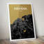 Havana City Map - No Frame Print-1829290988