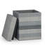 Striate Bathroom Storage Container-65900779