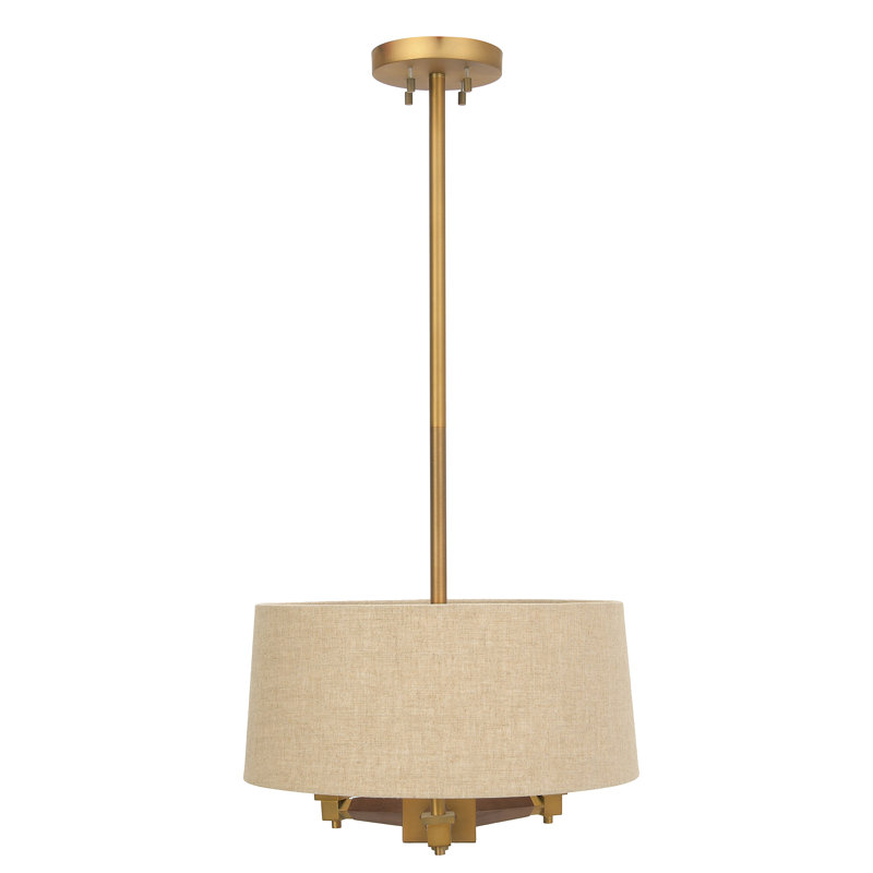 Luminaire suspendu cylindrique à 3 lumières Seawell
