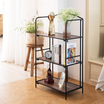 Bibliothèque étagère pliante sans assemblage Lejon