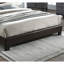 Tête de lit ajustable moderne en similicuir brun pour lit simple-945661473-945661479