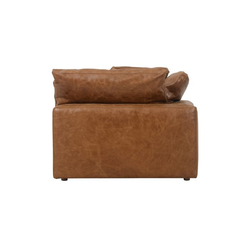 Canapé d'angle en cuir Truman Junior