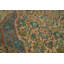 Tapis traditionnel rétro géométrique 6 x 9
