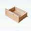 Ensemble de 2 tables d'appoint modernes avec 2 tiroirs-136558101