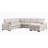 Multi - Functional L - Shaped Corner Sofa With Storage & Convertible Bed Features
