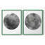 Graphite Moon I-Premium, reproduction encadrée prête à accrocher - aucun clou requis - aucun clou requis-1249599854-1249599840