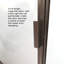 Porte de douche avec cadre Deluxe l 57 "x H 72,13"-17243257-16968523