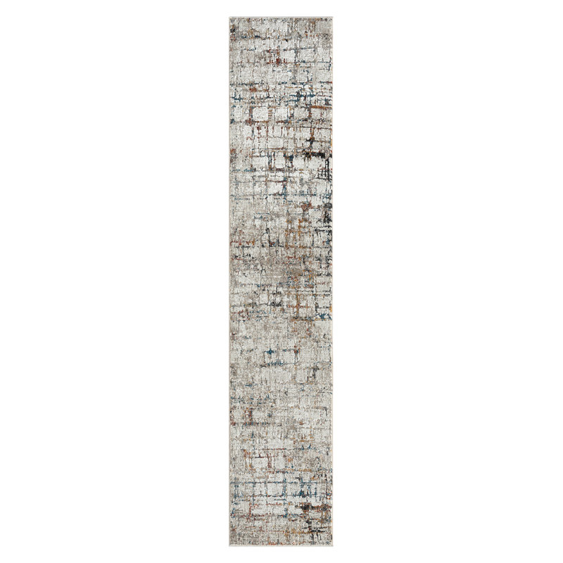 Tuya Abstract Indoor Rug, Runner 2' x 8'
