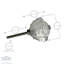 Nicola Spring - Glass Cabinet Knobs - Flower