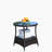 Outdoor Patio Furniture 1 Round Coffee Table With Clear Tempered Glass