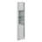 Corner Storage Cabinet, Tall Storage Cabinet With 2 Doors And 3 Shelves, Open Shelf For Bathroom, Kitchen & Living Room-114222142