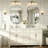 Frameless Beveled Bathroom Vanity Mirror