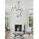Sturges 9 - Light Dimmable Sputnik Linear Chandelier