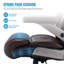 Fauteuil de bureau ergonomique en cuir Big And Tall-736461280