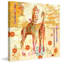 "girafes" par evelia, reproduction d’art sur toile tendue-16029346