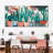 " Cactus Pots Multi Piece Canvas Print " 3 - Pieces-93058974