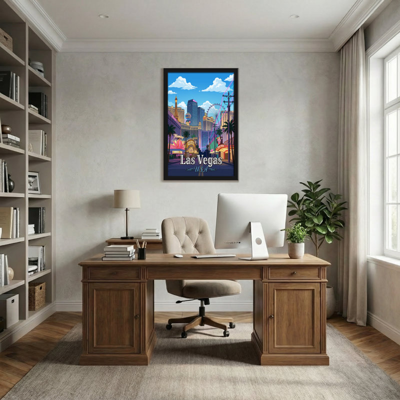 Scénario et paysages urbains, H 18 po x l 12 po