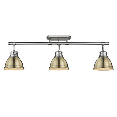 Plafonnier semi-encastré 3 lumières Bryannah