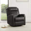Fauteuil inclinable électrique en cuir véritable Louisa-101370427