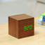 Sleek & Chic Modern Digital Wood Electric Alarm Tabletop Clock-1712530761