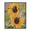 Oiseau jaune et tournesols, estampe numérique par Shawn Gould-427507535-427507537